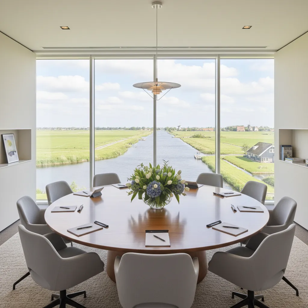 Vergaderruimte de Watergeus met wateruitzicht